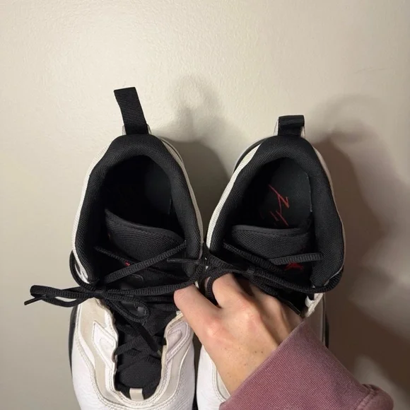 Size 10.5 - Air Jordan Stay Loyal 3 White Black - Picture 6 of 7